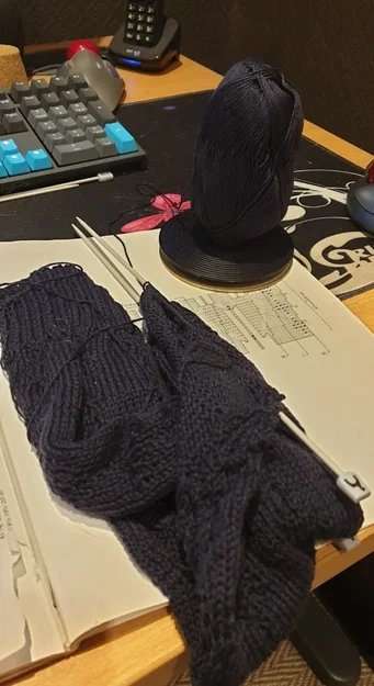 Con suốt Knitting/Crochet (dùng vòng bi 608) - Image 2