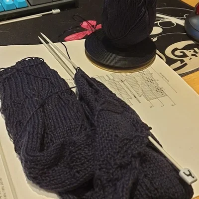 Con suốt Knitting/Crochet (dùng vòng bi 608)