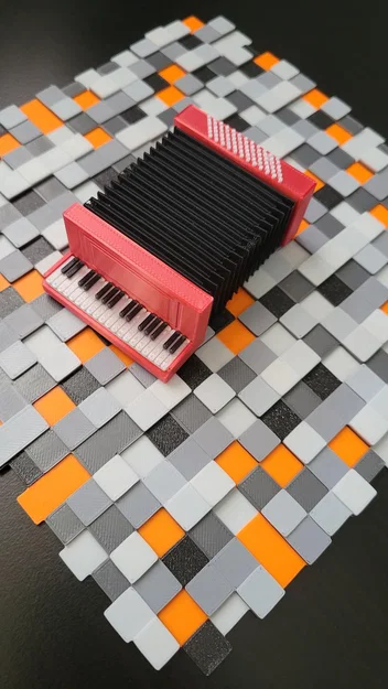 Accordion Miniature (Đàn Accordion Mini) - Image 1