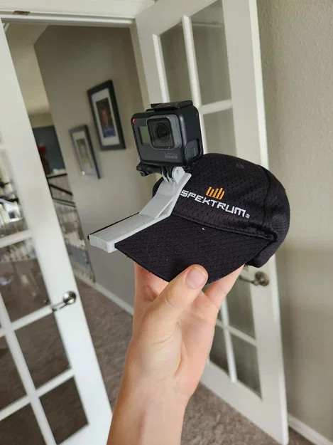 Gopro Hat Mount - Ngàm gắn camera lên nón cực tiện lợi và chắc chắn - Image 1