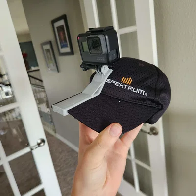Gopro Hat Mount - Ngàm gắn camera lên nón cực tiện lợi và chắc chắn