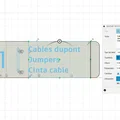Bảng tên tùy chỉnh cho hộp lưu trữ Gridfinity - Thiết kế cho Fusion360 - Thumbnail 2