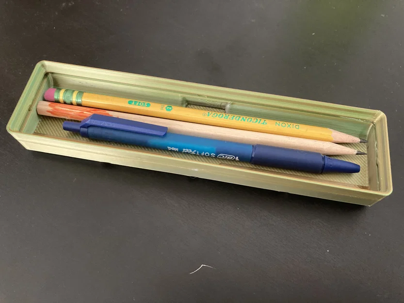 Gridfinity 1x4 - Khay đựng bút đơn giản - Image 2