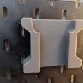 Giá treo pin Milwaukee M18 (có/không khóa) cho Skadis/Pegboard - Thumbnail 2