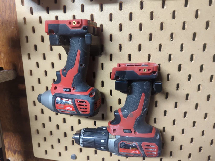 Giá đỡ máy khoan Skadis Drill Mount cho bảng treo dụng cụ - Image 2