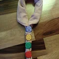 Woggle hoa bách hợp Hướng đạo quốc tế (International scout fleur de lis woggle) - Thumbnail 7