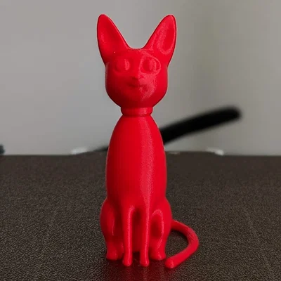 Mô hình chú mèo ngồi (Sitting Cat) dễ thương để bàn