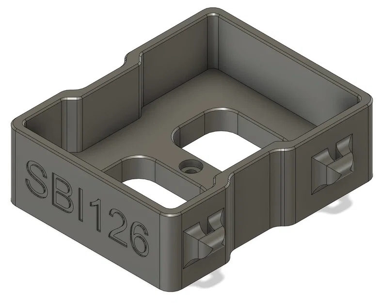 SCX6 - Castle Mamba Monster X 8S - Mounts (Mount ESC) - Image 2