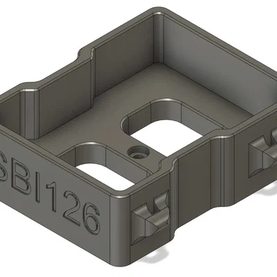 SCX6 - Castle Mamba Monster X 8S - Mounts (Mount ESC)