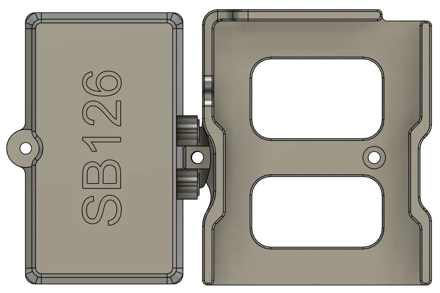 SCX6 - Castle Mamba Monster X 8S - Mounts (Mount ESC) - Image 5