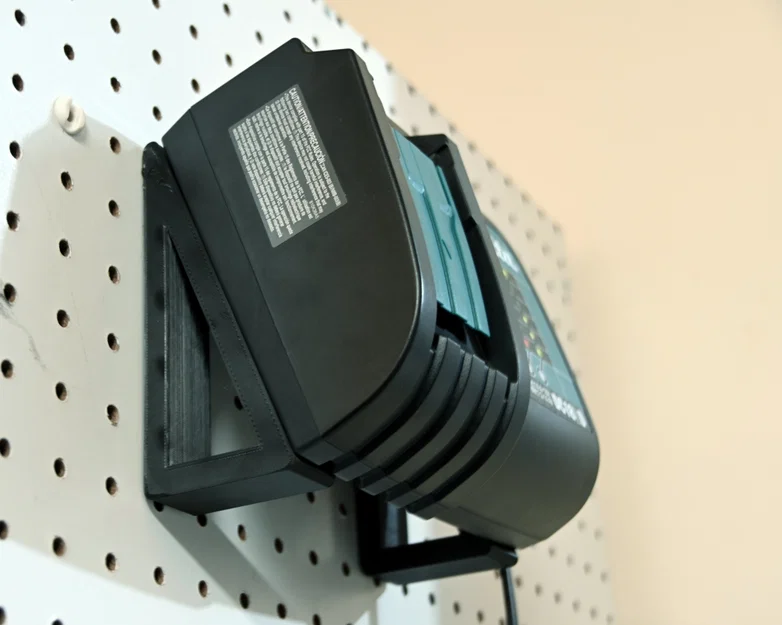 Giá treo sạc pin Makita DC18SD cho Pegboard & tường - Image 1