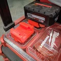 Ngàm Gắn Pin Milwaukee Packout M18 (Milwaukee Packout M18 Battery Holder) - Thumbnail 1
