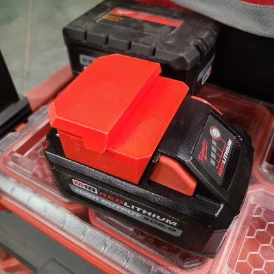 Ngàm Gắn Pin Milwaukee Packout M18 (Milwaukee Packout M18 Battery Holder)