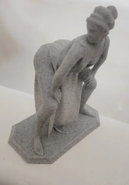 Mô hình tượng nghệ thuật có đế in 3D (Twerking Statue with Base) - Image 1