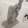 Mô hình tượng nghệ thuật có đế in 3D (Twerking Statue with Base) - Thumbnail 2