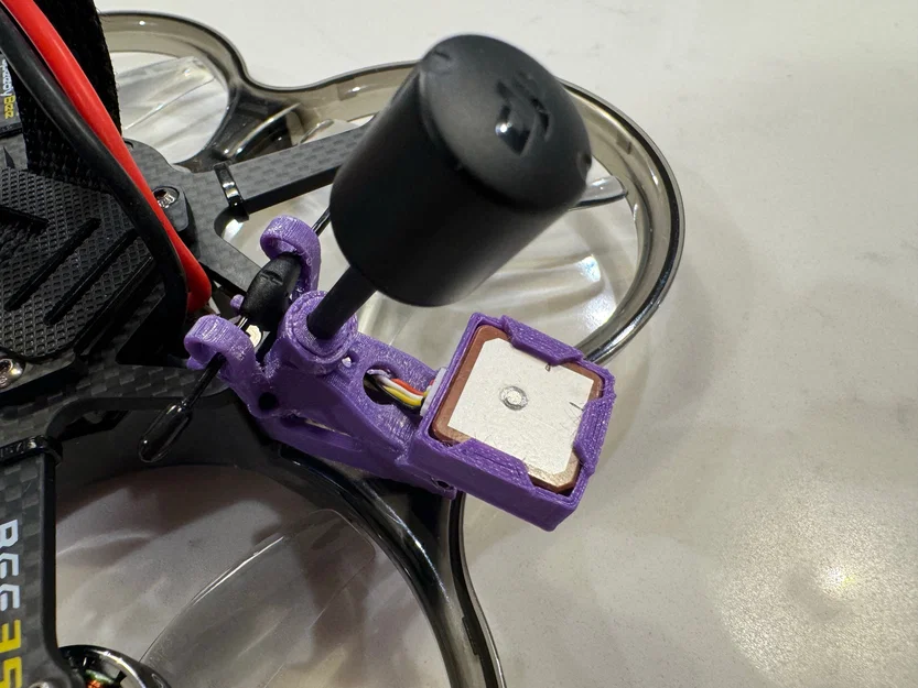 Ngàm gắn GPS BZ-181 cho khung FPV SpeedyBee Bee35 (3D Print) - Image 1
