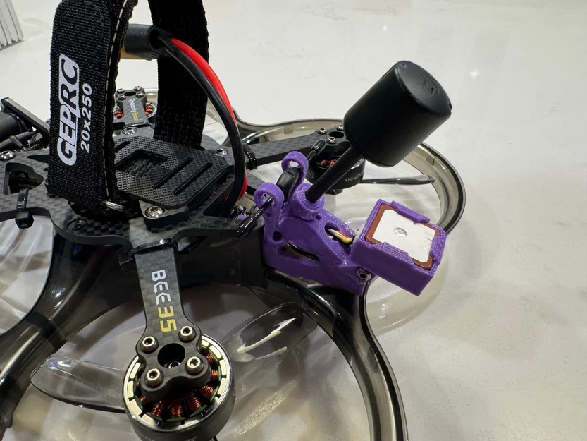 Ngàm gắn GPS BZ-181 cho khung FPV SpeedyBee Bee35 (3D Print) - Image 2