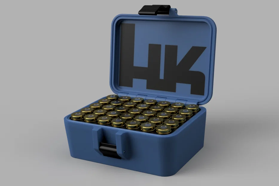 Hộp đạn 9x19 HK (9mm Luger ammo box) - Image 1