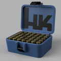Hộp đạn 9x19 HK (9mm Luger ammo box) - Thumbnail 1