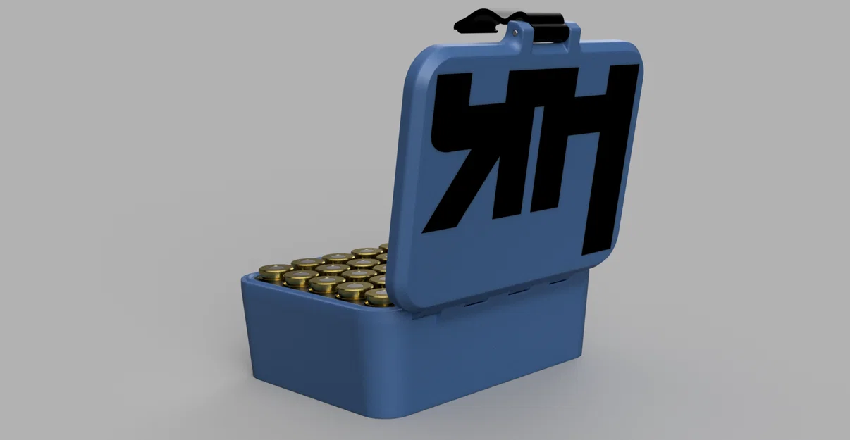 Hộp đạn 9x19 HK (9mm Luger ammo box) - Image 2