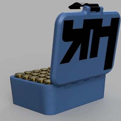 Hộp đạn 9x19 HK (9mm Luger ammo box)