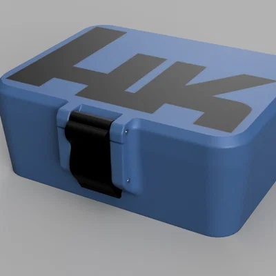 Hộp đạn 9x19 HK (9mm Luger ammo box)