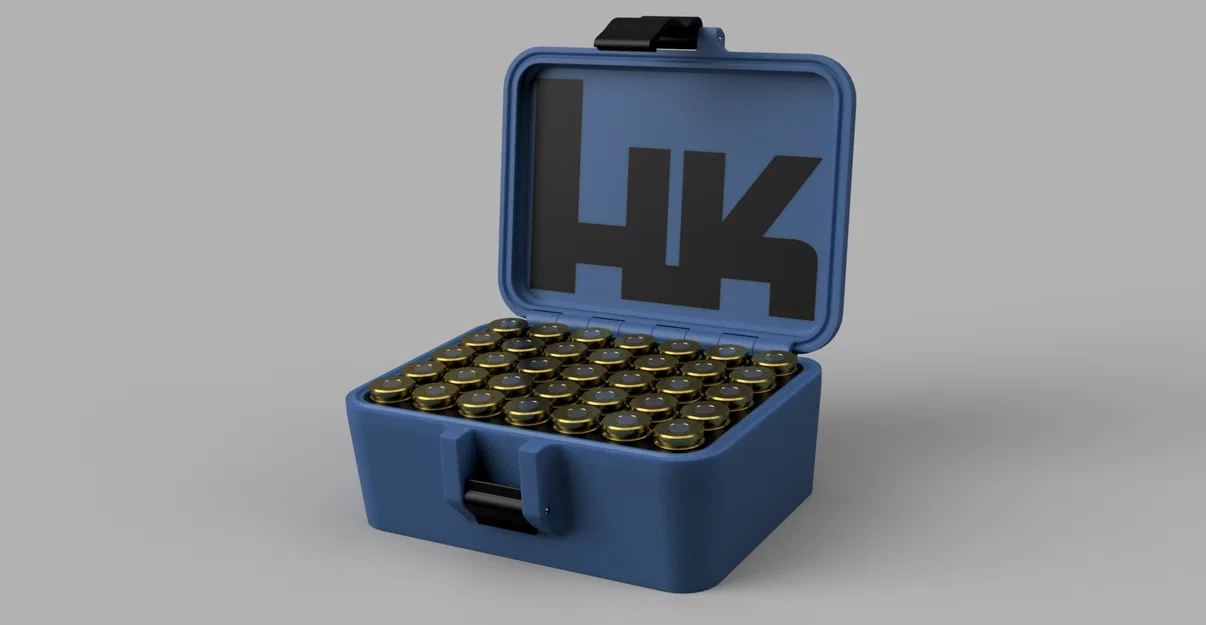 Hộp đạn 9x19 HK (9mm Luger ammo box) - Image 6