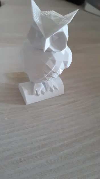 Mô hình cú mèo Low Poly trang trí bàn làm việc nghệ thuật - Image 2