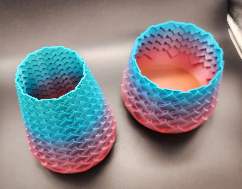 Bình Hoa Xoắn Ốc Lotus Spiral Vases V1 - Image 3