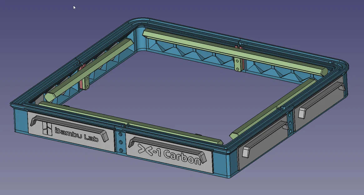 Thông gió BambuLab X1/C có/không LED - MRW - Image 9
