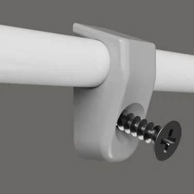 Kẹp dây (Cable clip) gắn góc tường và mái hiên