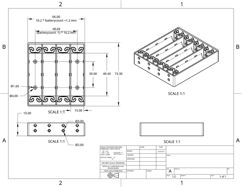 Bộ Gá Pin AA Tạm Thời (AA Makeshift Battery Holder) - Image 4