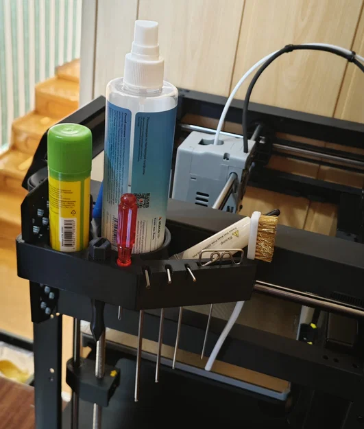 Giá/khay đựng dụng cụ (tool holder/organizer) cho FLASHFORGE Adventurer 5M - Image 2