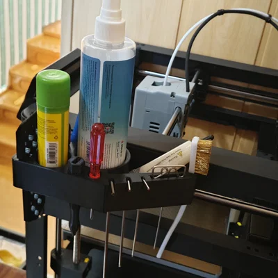 Giá/khay đựng dụng cụ (tool holder/organizer) cho FLASHFORGE Adventurer 5M
