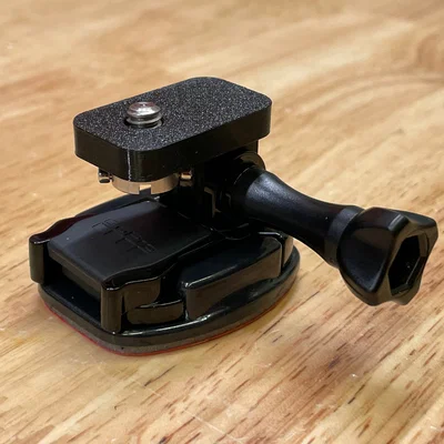Đầu chuyển đổi chân GoPro sang ốc 1/4 inch cho mọi máy ảnh