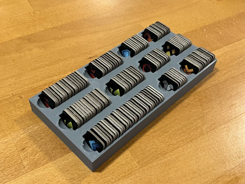 Darkest Dungeon TTG - Khay đựng/sắp xếp Condition Tokens - Image 1