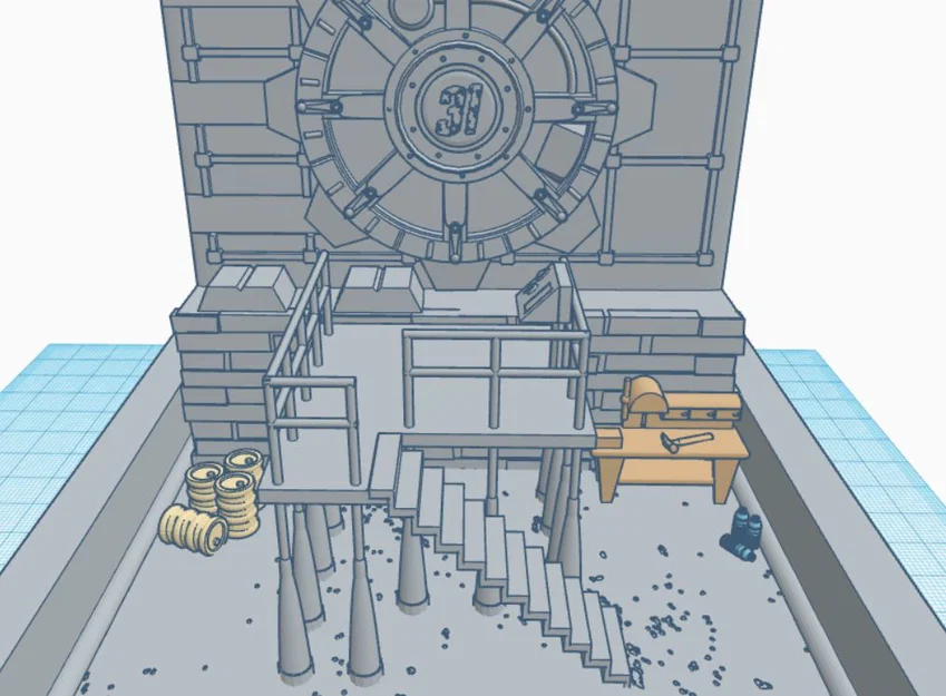 Diorama Fallout Vault 31 - Image 1