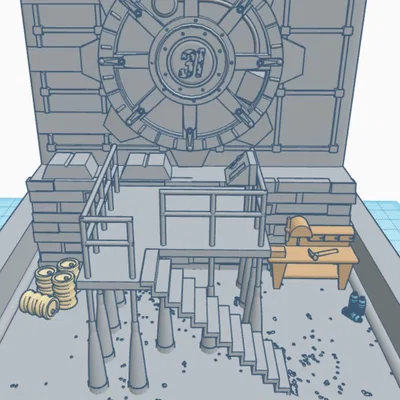 Diorama Fallout Vault 31