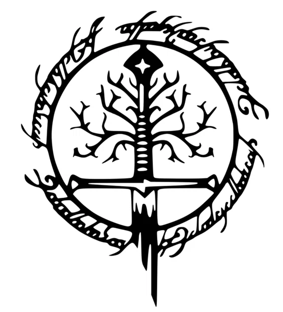 Mô hình trang trí tường The Lord of the Rings in 3D độc đáo - Image 1