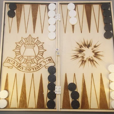 Backgammon - Laser Cut