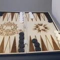 Backgammon - Laser Cut - Thumbnail 2