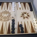 Backgammon - Laser Cut - Thumbnail 3