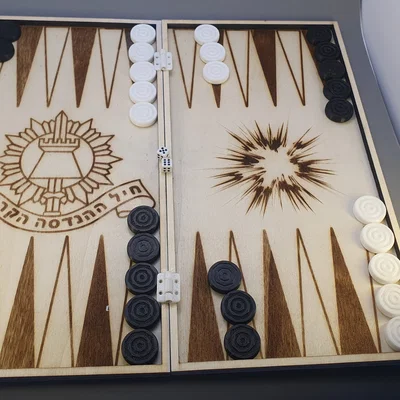 Backgammon - Laser Cut