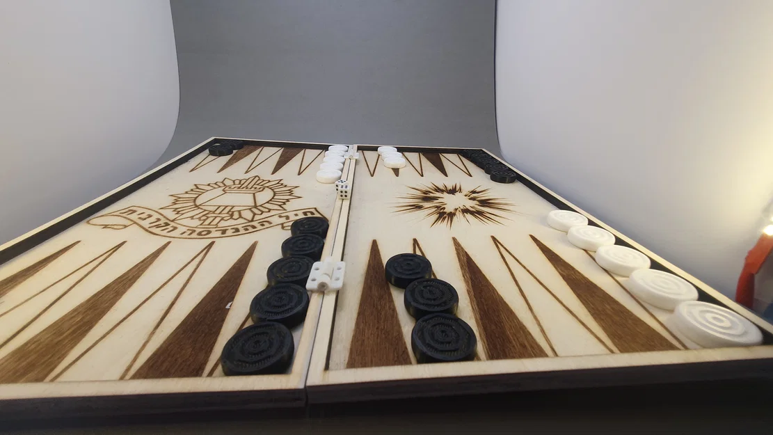 Backgammon - Laser Cut - Image 5