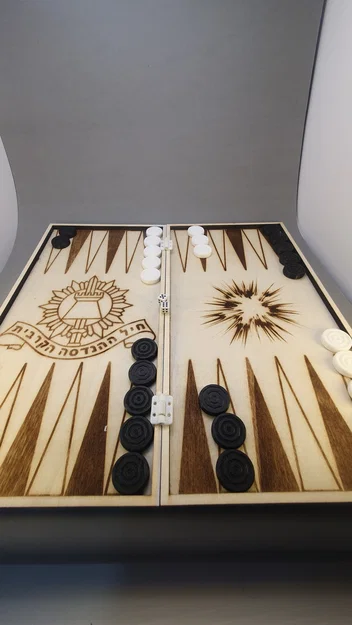 Backgammon - Laser Cut - Image 9