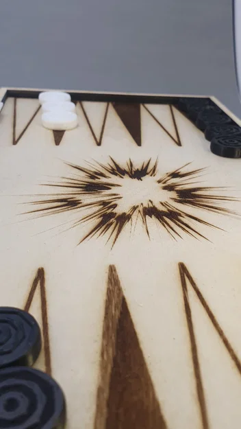 Backgammon - Laser Cut - Image 11