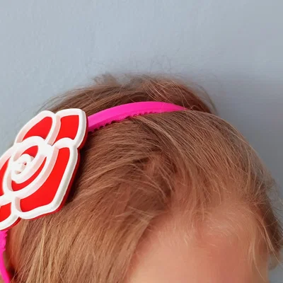 Băng đô kèm hoa (Headband with flower / headband)