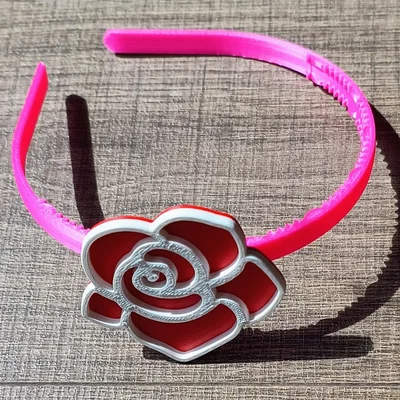 Băng đô kèm hoa (Headband with flower / headband)