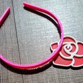 Băng đô kèm hoa (Headband with flower / headband) - Thumbnail 7