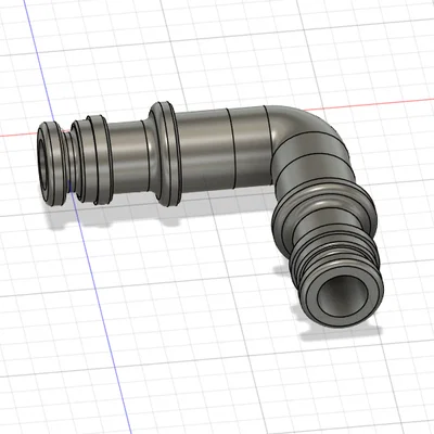 Khớp nối ống nước chữ L cho vườn nhà (Garden Hose L coupler)